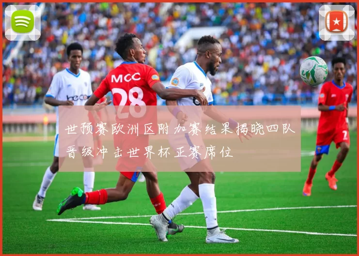 世预赛欧洲区附加赛结果揭晓四队晋级冲击世界杯正赛席位
